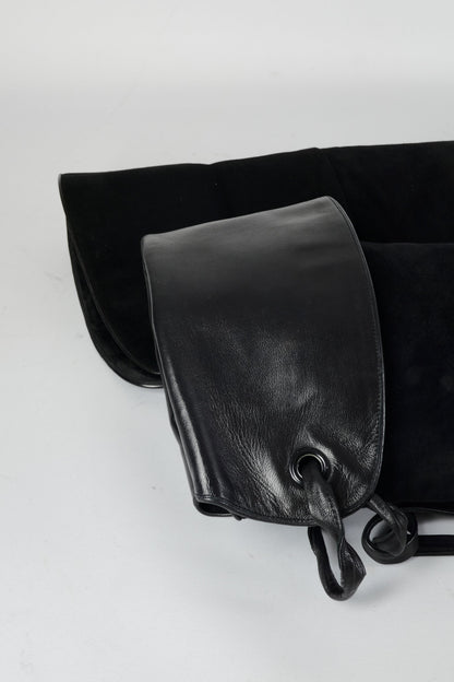 BUUTS Gianvito Rossi Overknees Wildleder schwarz 224109-10