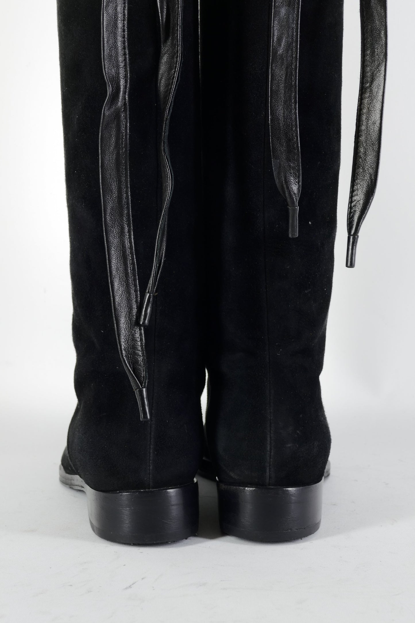 BUUTS Gianvito Rossi Overknees Wildleder schwarz 224109-6