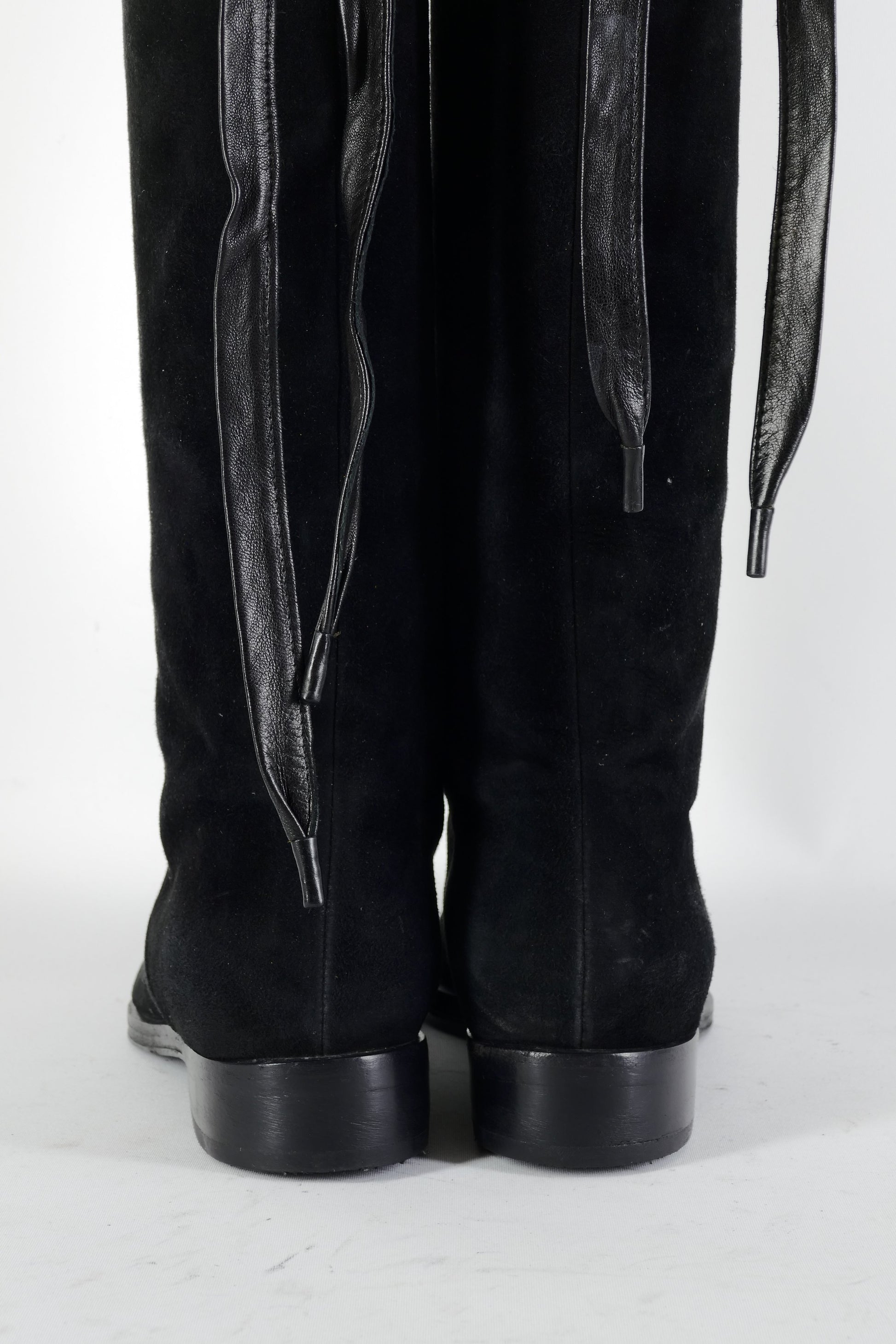 BUUTS Gianvito Rossi Overknees Wildleder schwarz 224109-6