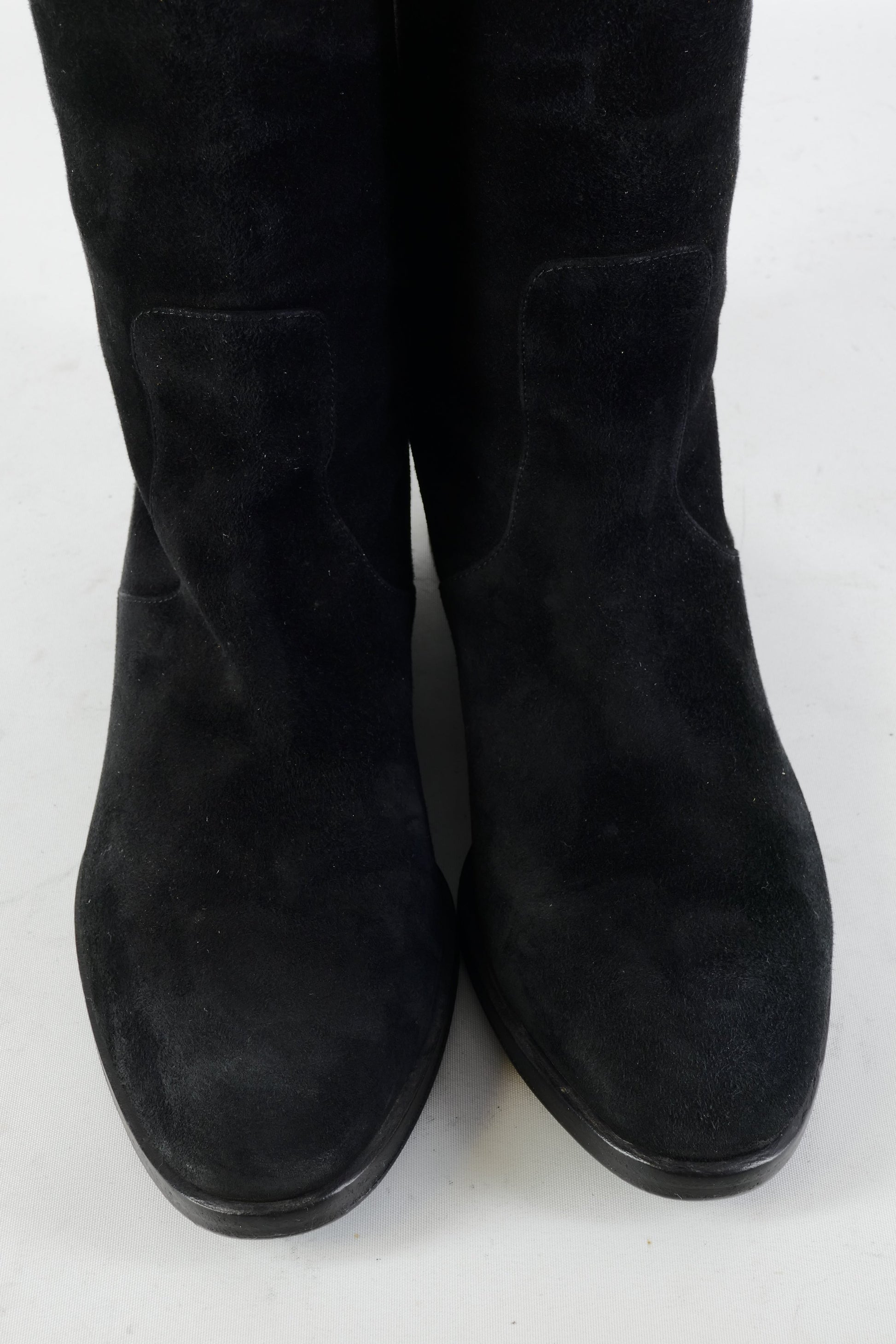BUUTS Gianvito Rossi Overknees Wildleder schwarz 224109-7
