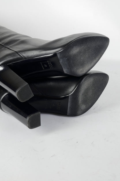 BUUTS Boss Stiefel Leder schwarz 224110-8