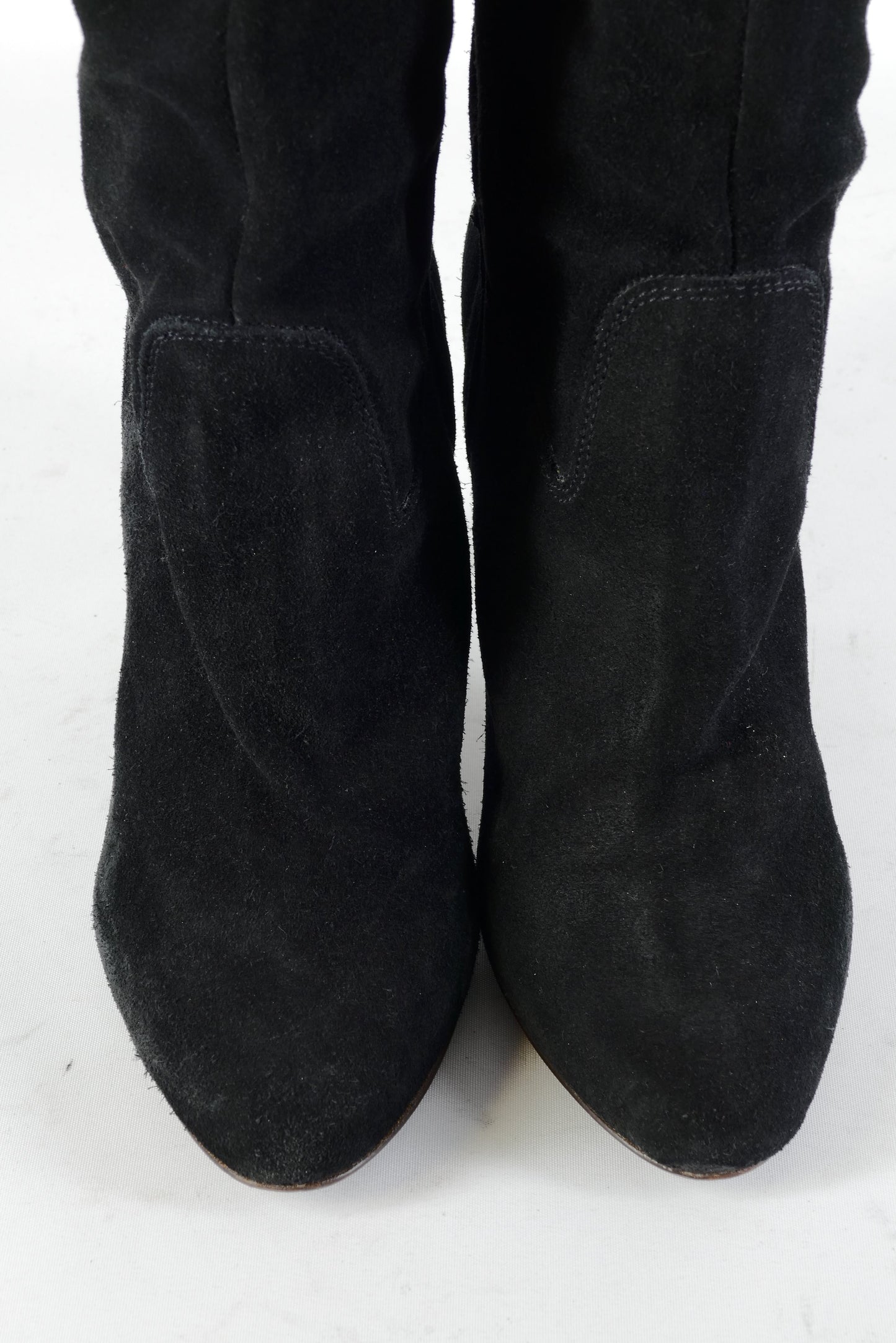 BUUTS Maje Overknees Wildleder schwarz 224113-7