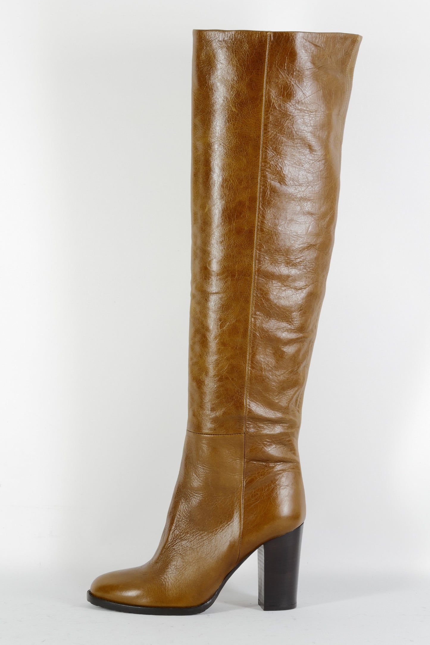 BUUTS Julie Dee Hohe Stiefel Leder cognac 224116-1