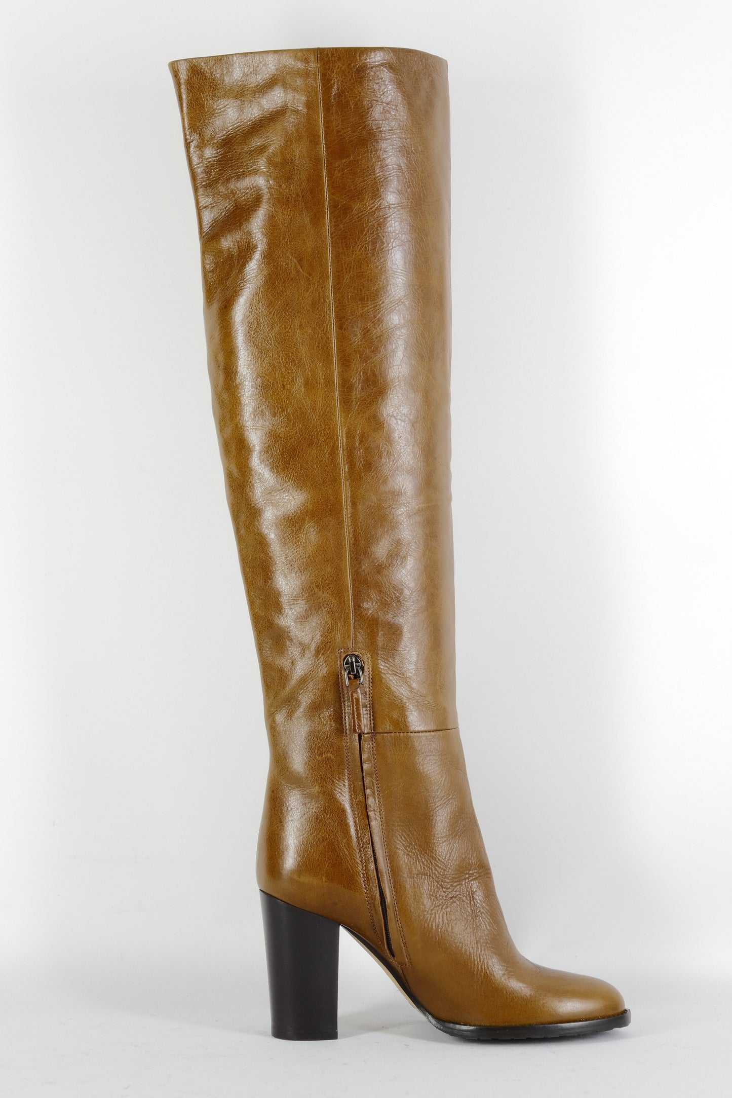BUUTS Julie Dee Hohe Stiefel Leder cognac 224116-3