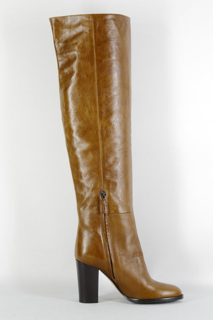 BUUTS Julie Dee Hohe Stiefel Leder cognac 224116-3