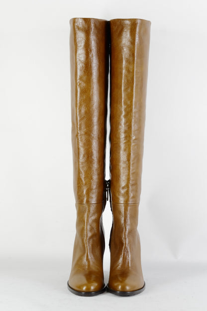 BUUTS Julie Dee Hohe Stiefel Leder cognac 224116-4