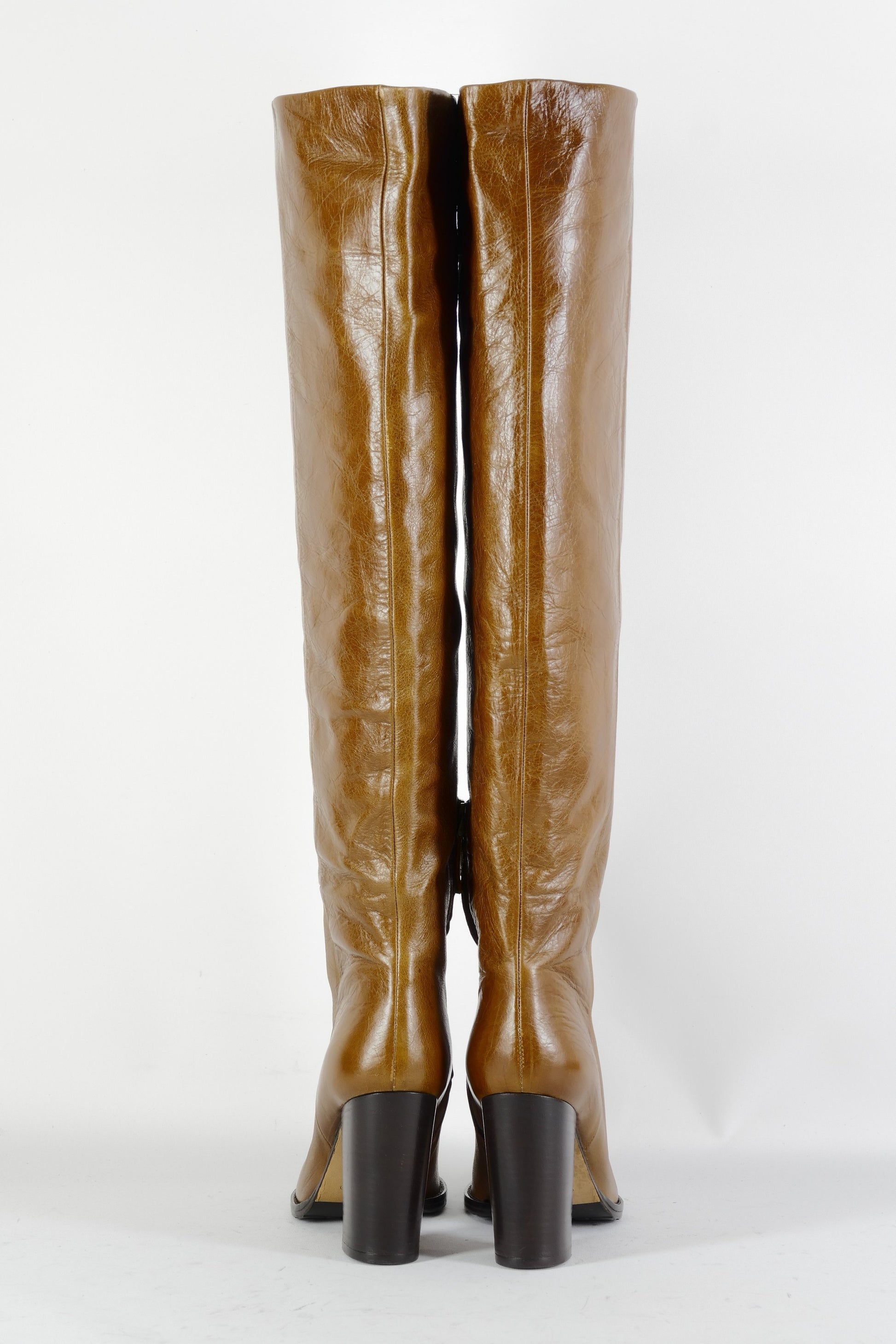 BUUTS Julie Dee Hohe Stiefel Leder cognac 224116-5