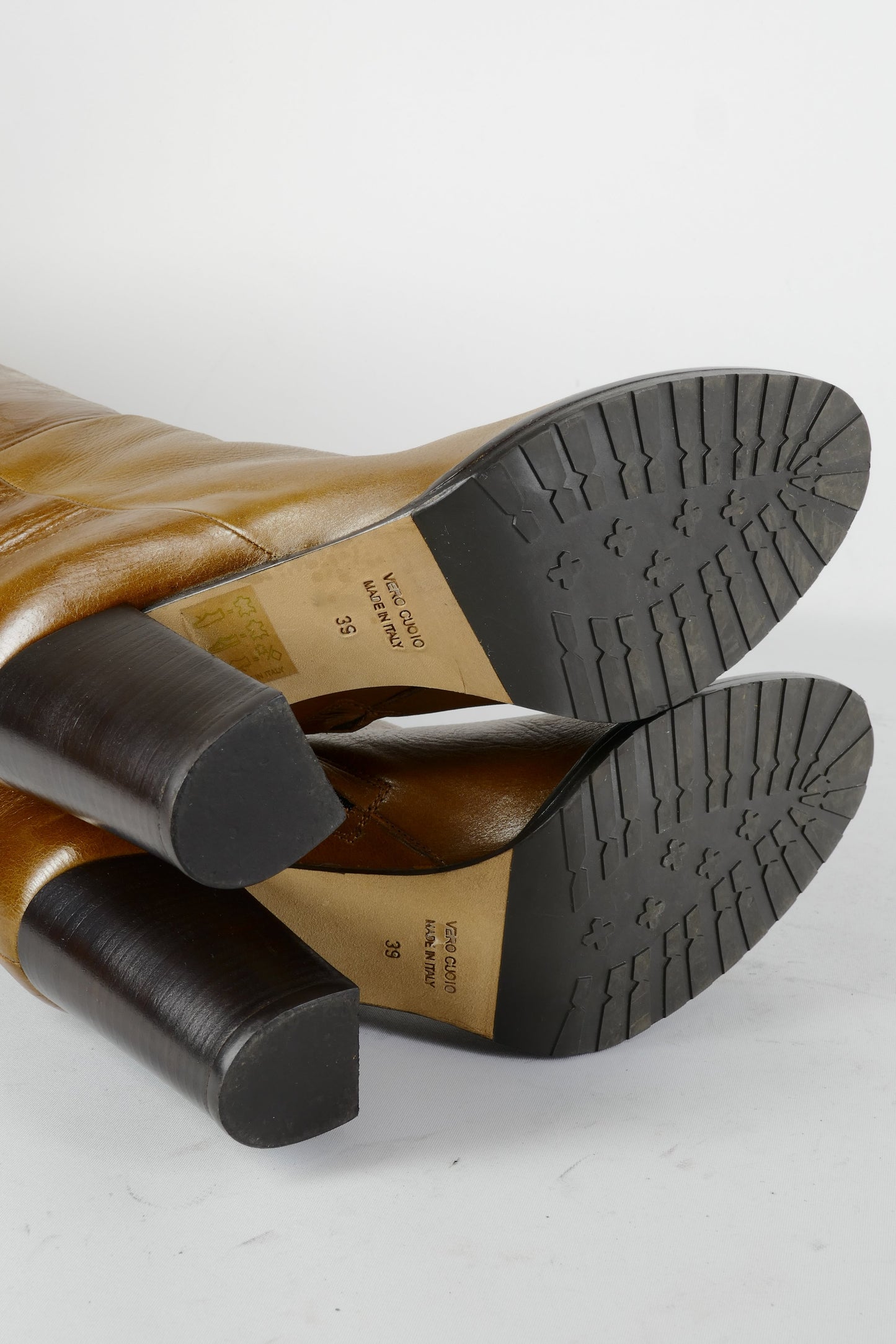 BUUTS Julie Dee Hohe Stiefel Leder cognac 224116-8