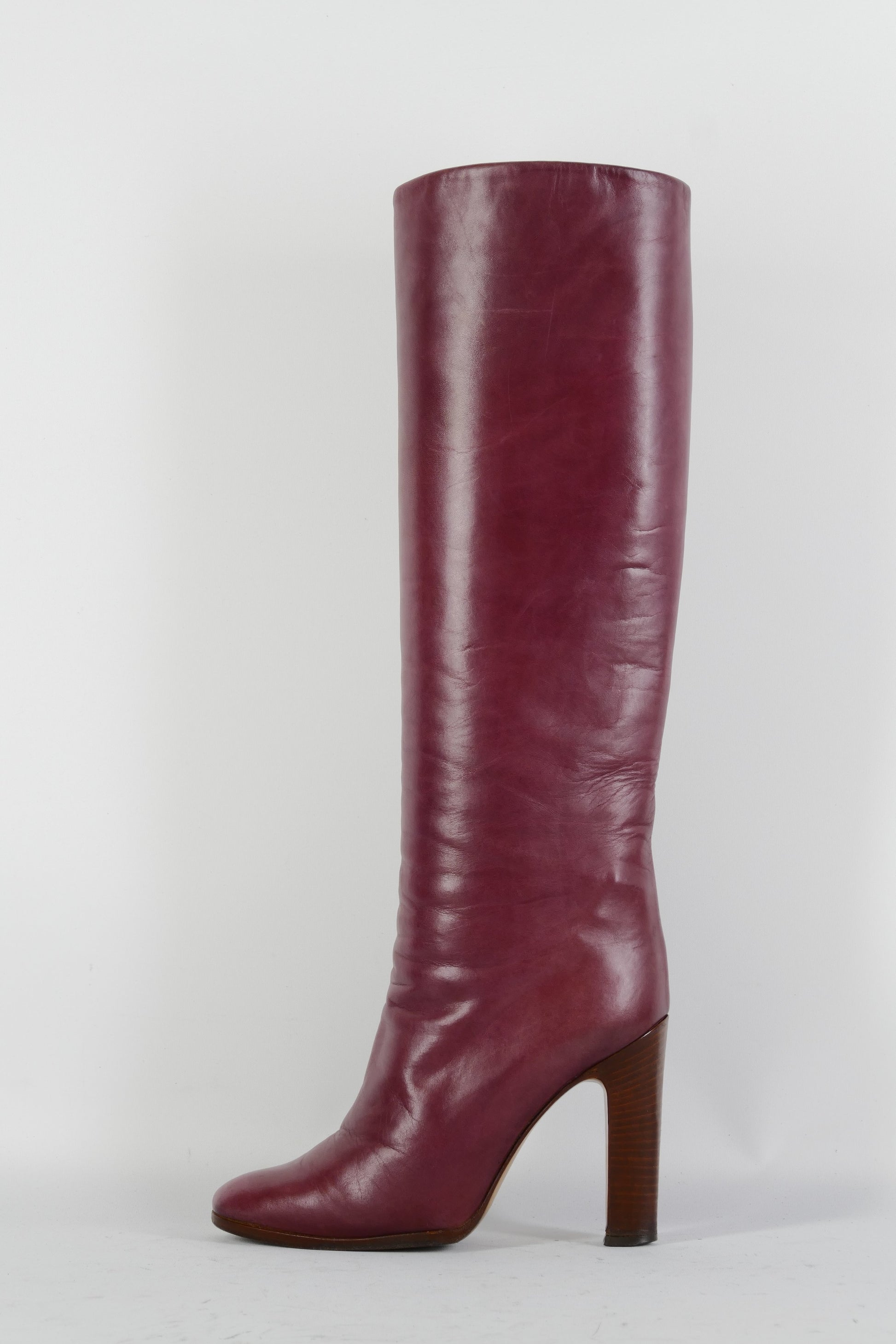 BUUTS Salmaso Vintage-Stiefel Leder bordeaux 224117-1