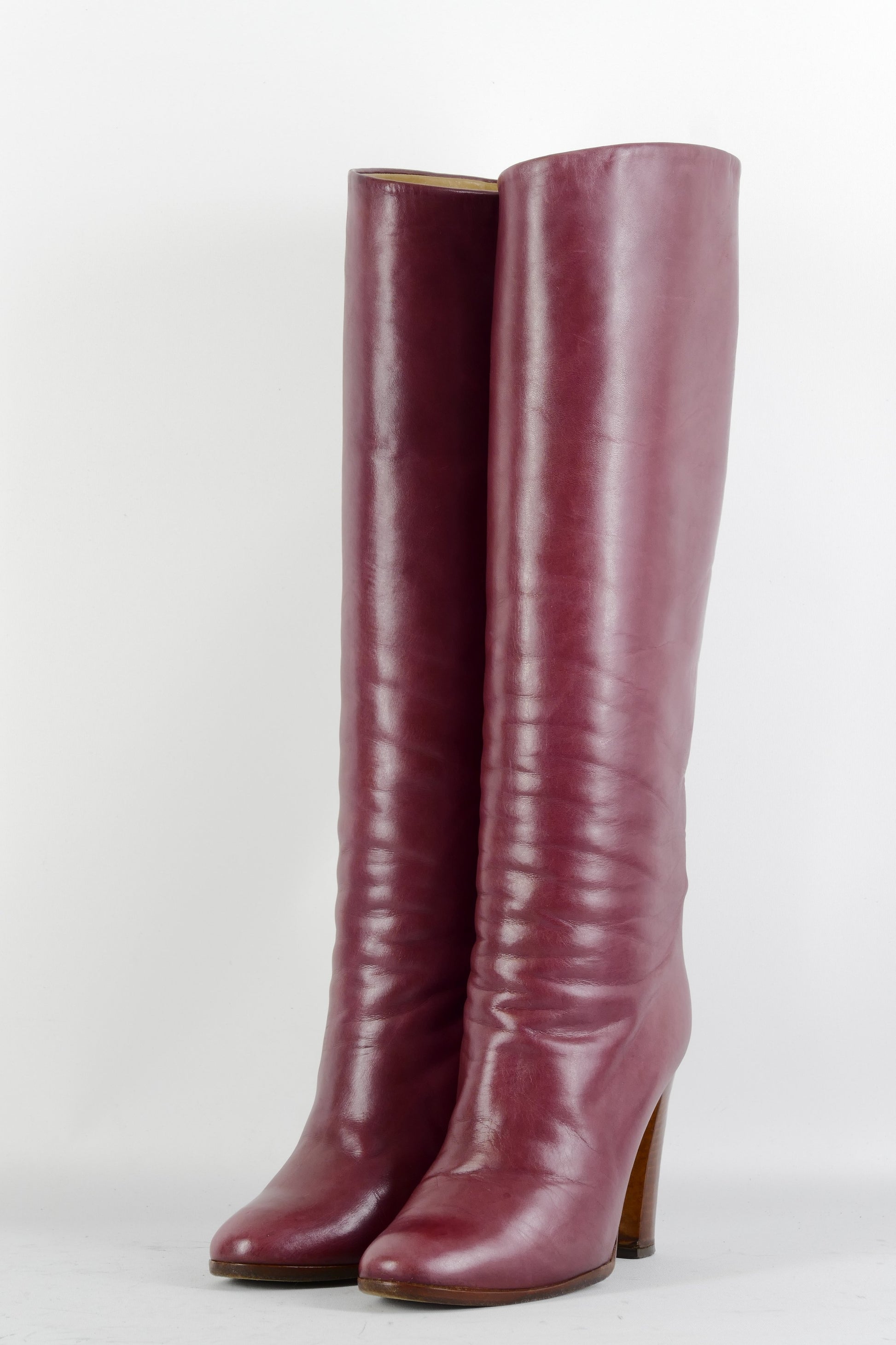 BUUTS Salmaso Vintage-Stiefel Leder bordeaux 224117-2