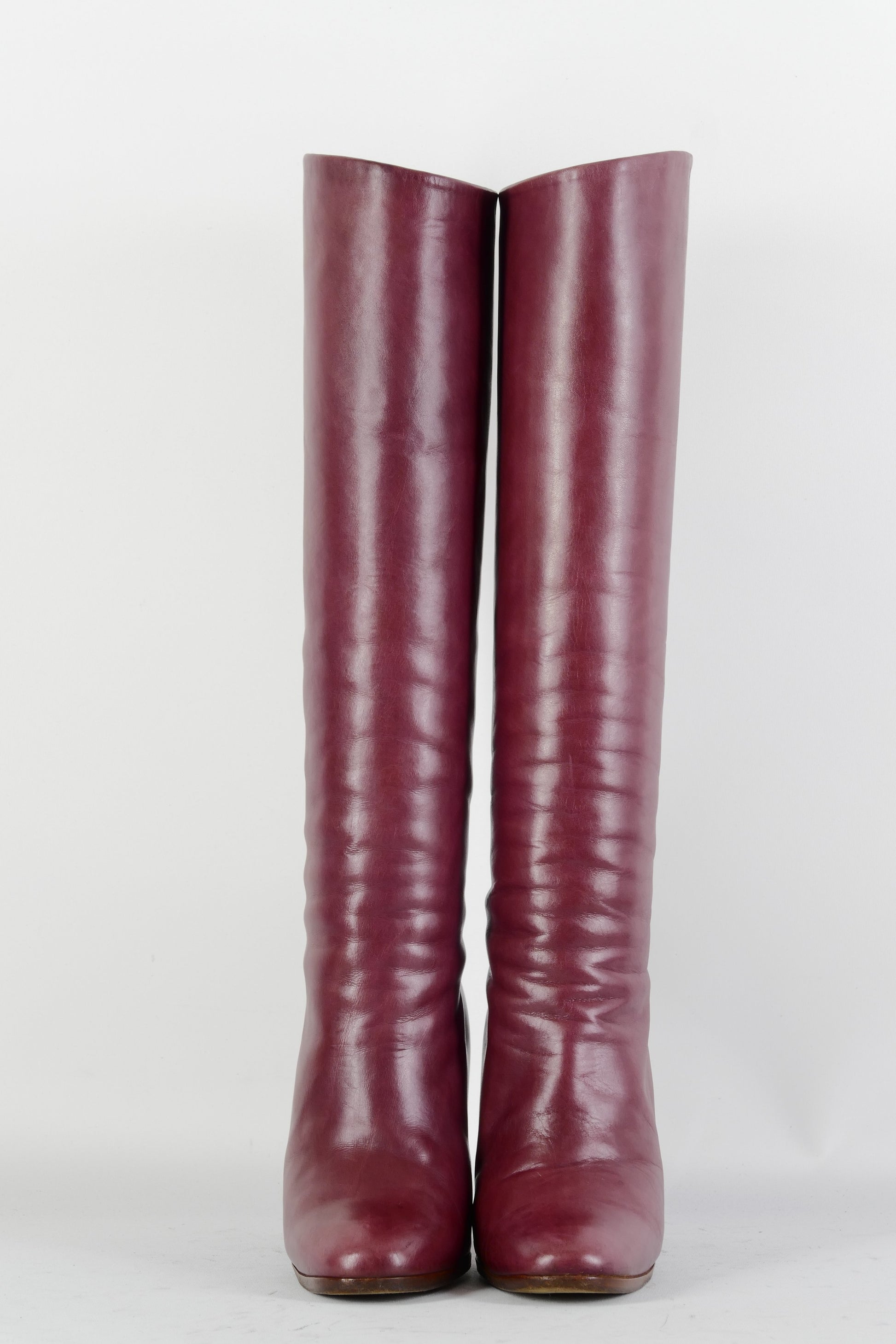 BUUTS Salmaso Vintage-Stiefel Leder bordeaux 224117-4