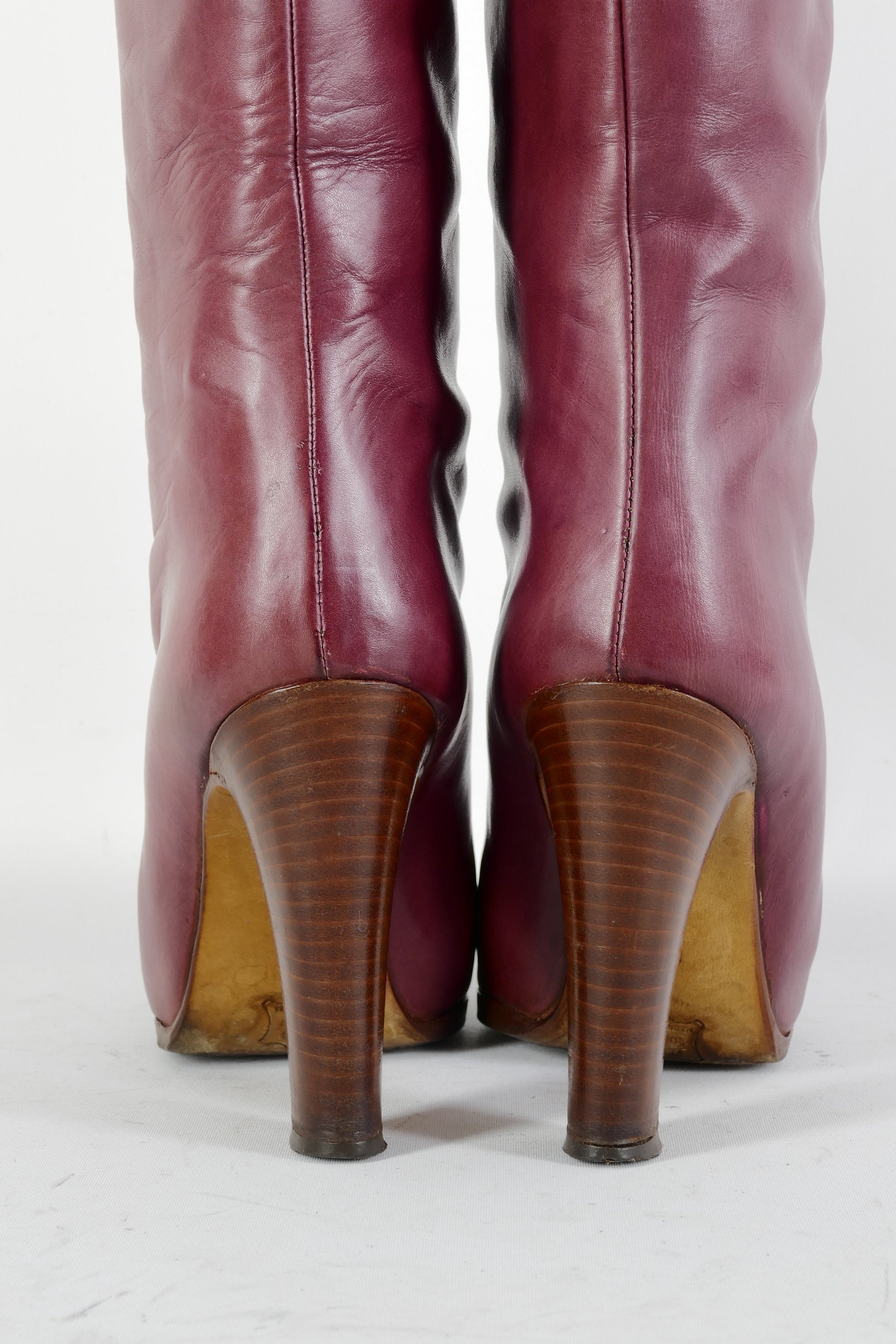BUUTS Salmaso Vintage-Stiefel Leder bordeaux 224117-6