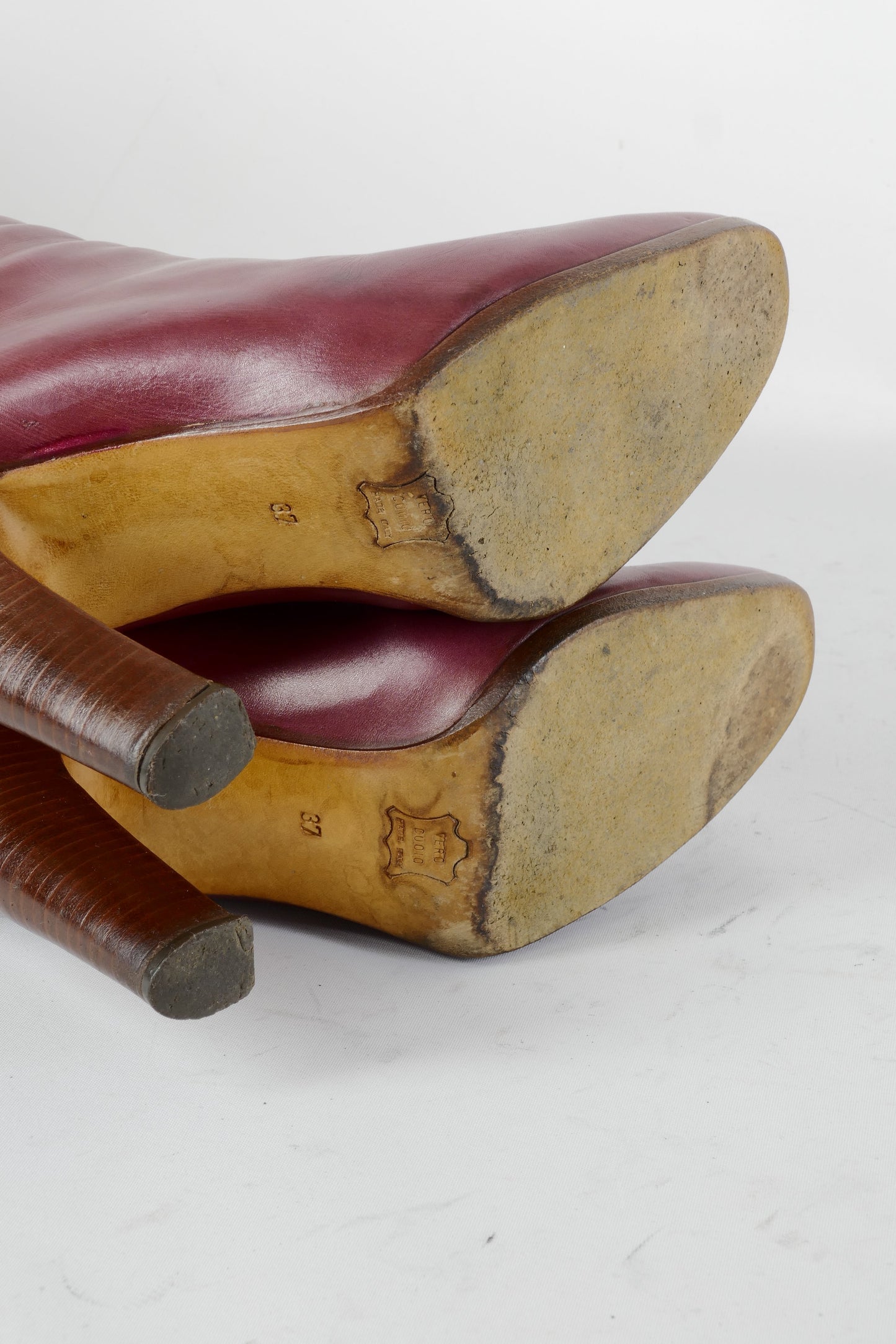 BUUTS Salmaso Vintage-Stiefel Leder bordeaux 224117-8