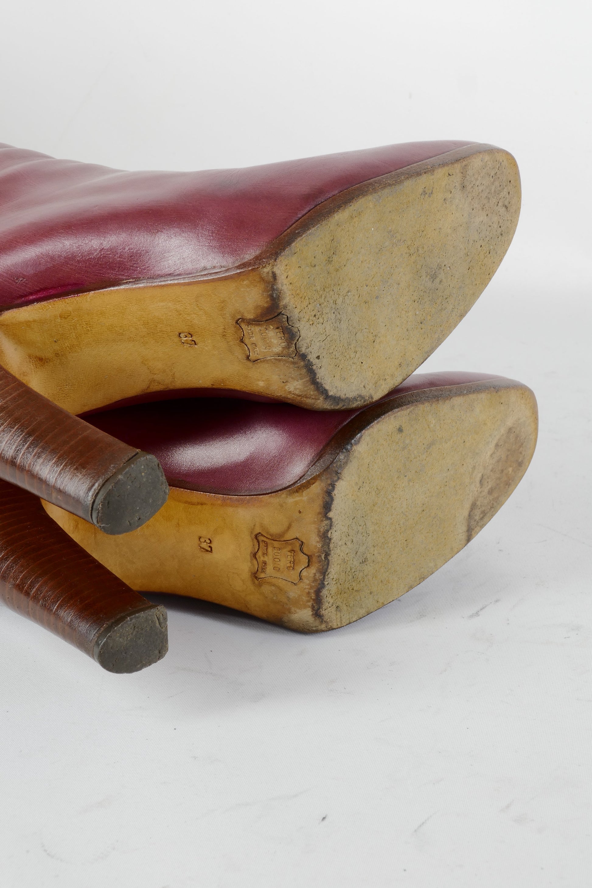 BUUTS Salmaso Vintage-Stiefel Leder bordeaux 224117-8