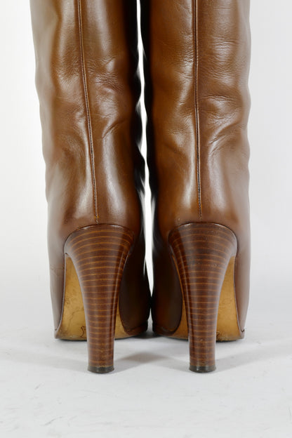 BUUTS Salmaso Vintage-Stiefel Leder cognac 224118-6