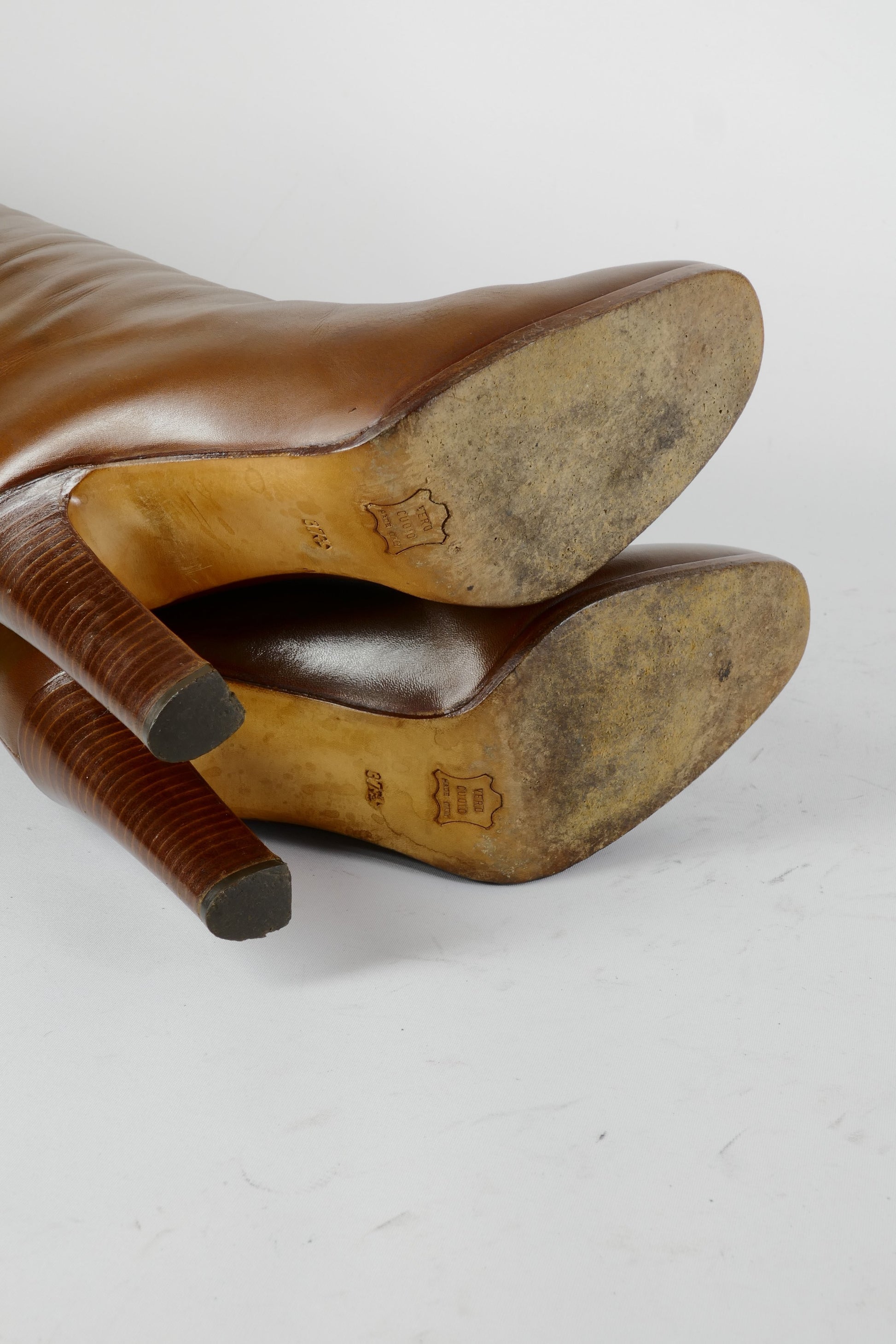 BUUTS Salmaso Vintage-Stiefel Leder cognac 224118-8