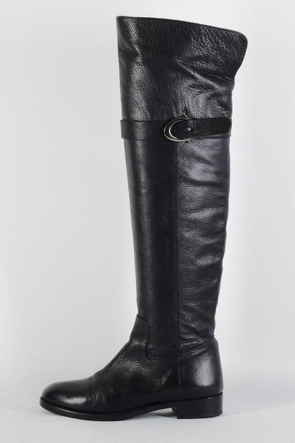 BUUTS The Seller Hohe Stiefel Leder schwarz 224122-1