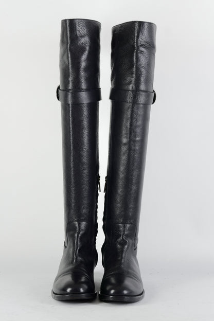 BUUTS The Seller Hohe Stiefel Leder schwarz 224122-4