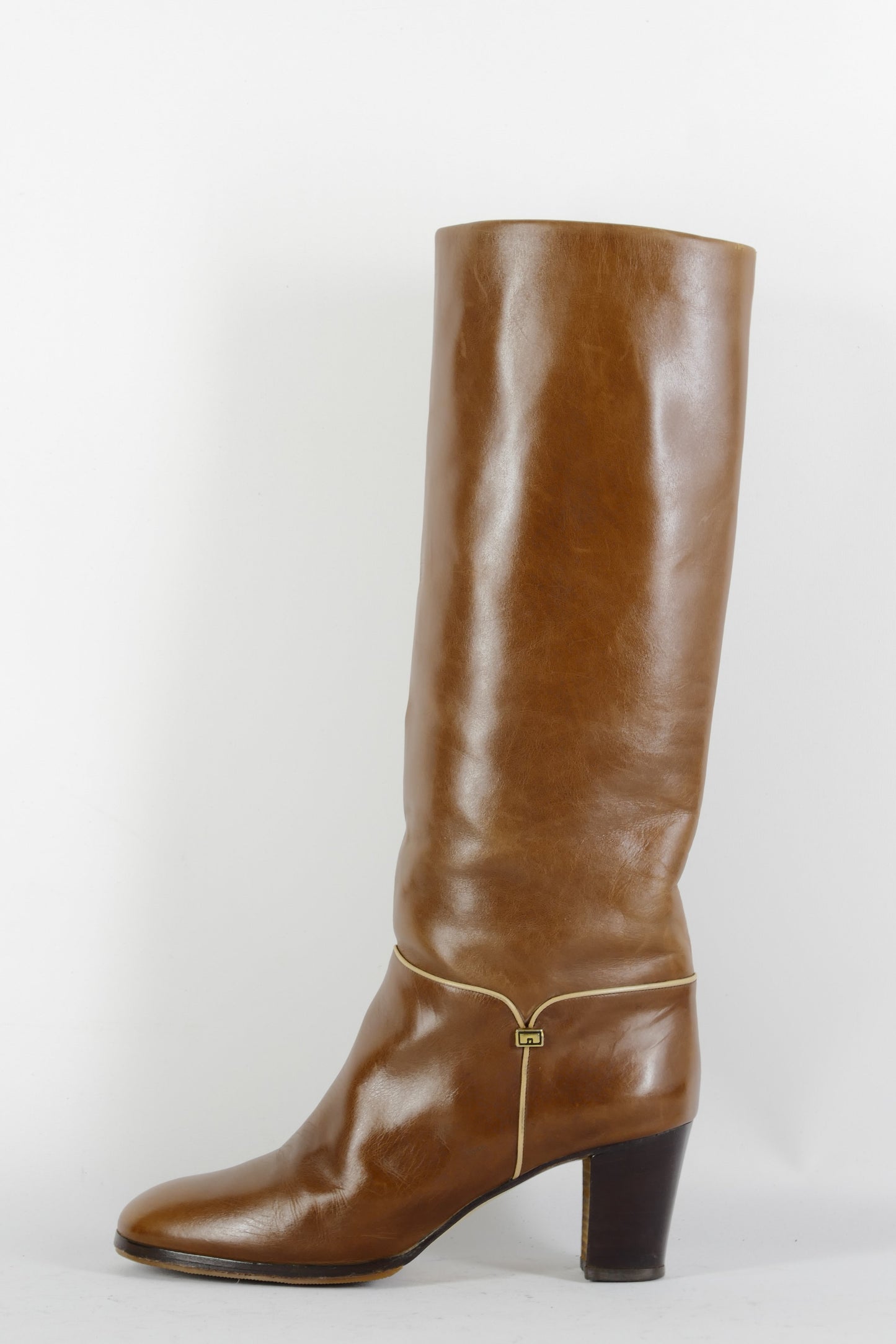 BUUTS Vincenzo La Porta Vintage-Stiefel Leder mittelbraun 224123-1