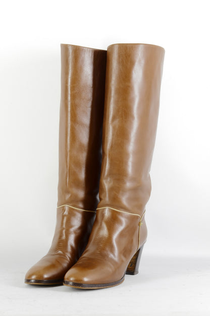 BUUTS Vincenzo La Porta Vintage-Stiefel Leder mittelbraun 224123-2