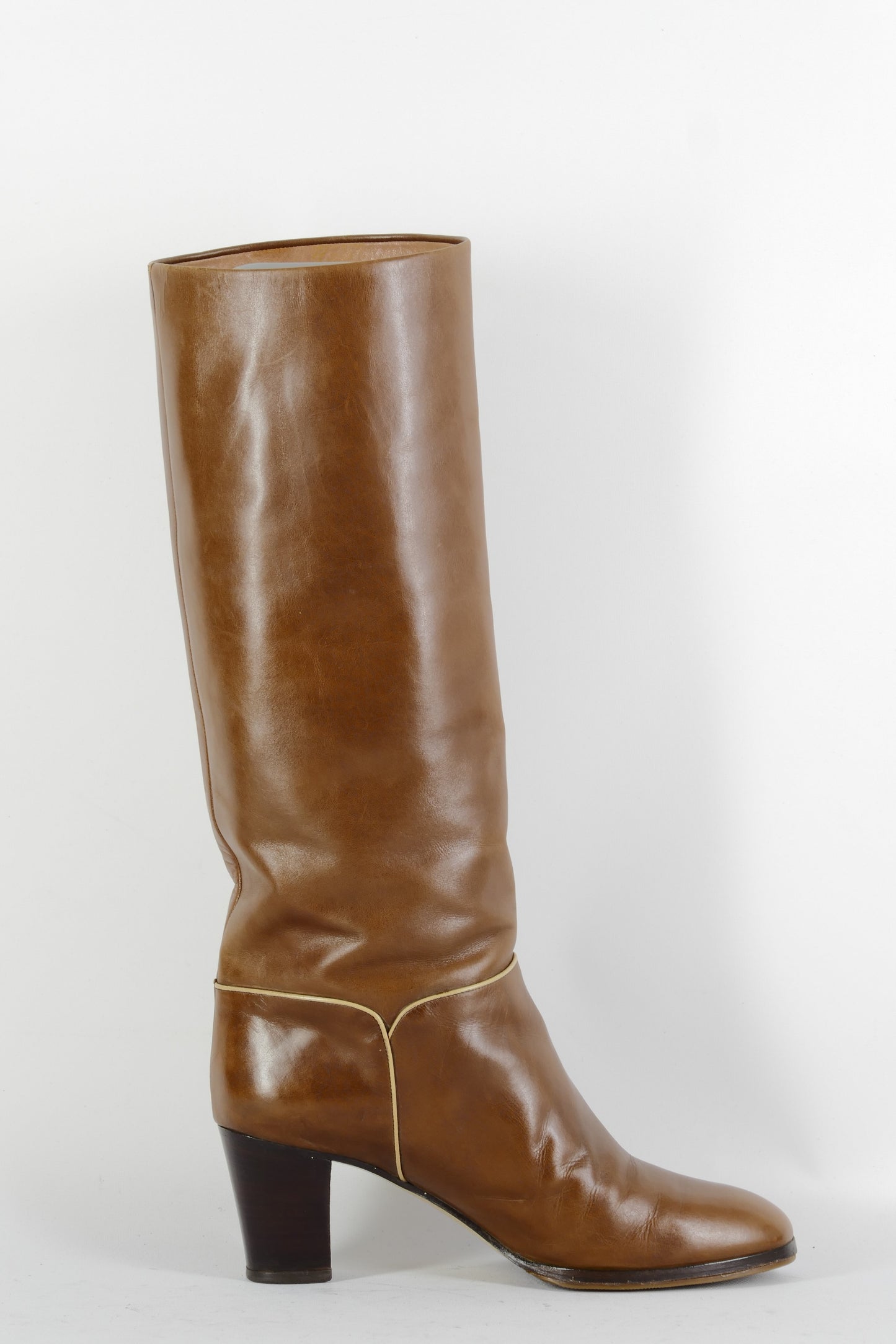 BUUTS Vincenzo La Porta Vintage-Stiefel Leder mittelbraun 224123-3
