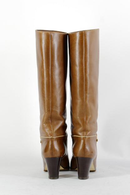 BUUTS Vincenzo La Porta Vintage-Stiefel Leder mittelbraun 224123-5