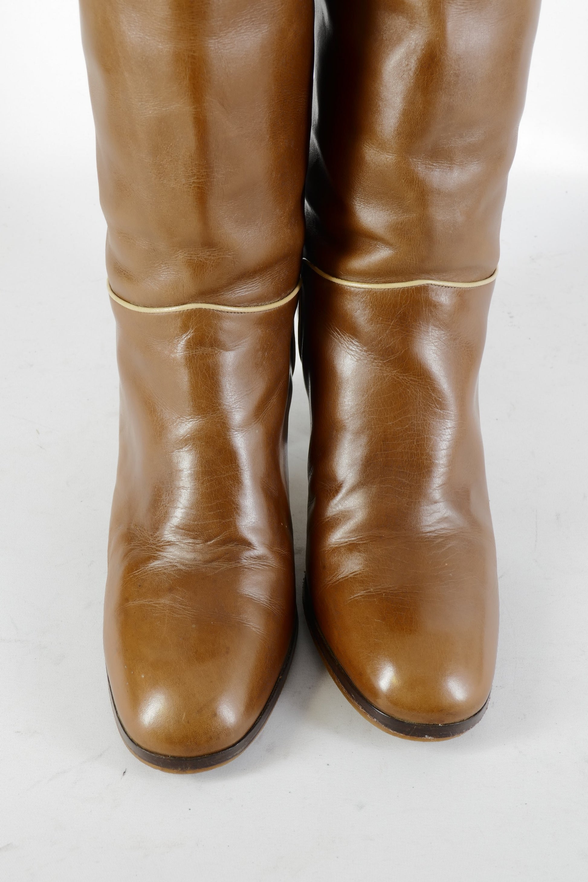 BUUTS Vincenzo La Porta Vintage-Stiefel Leder mittelbraun 224123-7