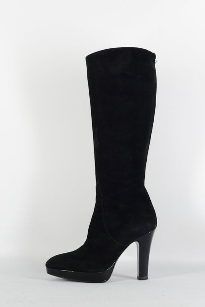 BUUTS Cesare Paciotti Stiefel Wildleder schwarz 224124-1