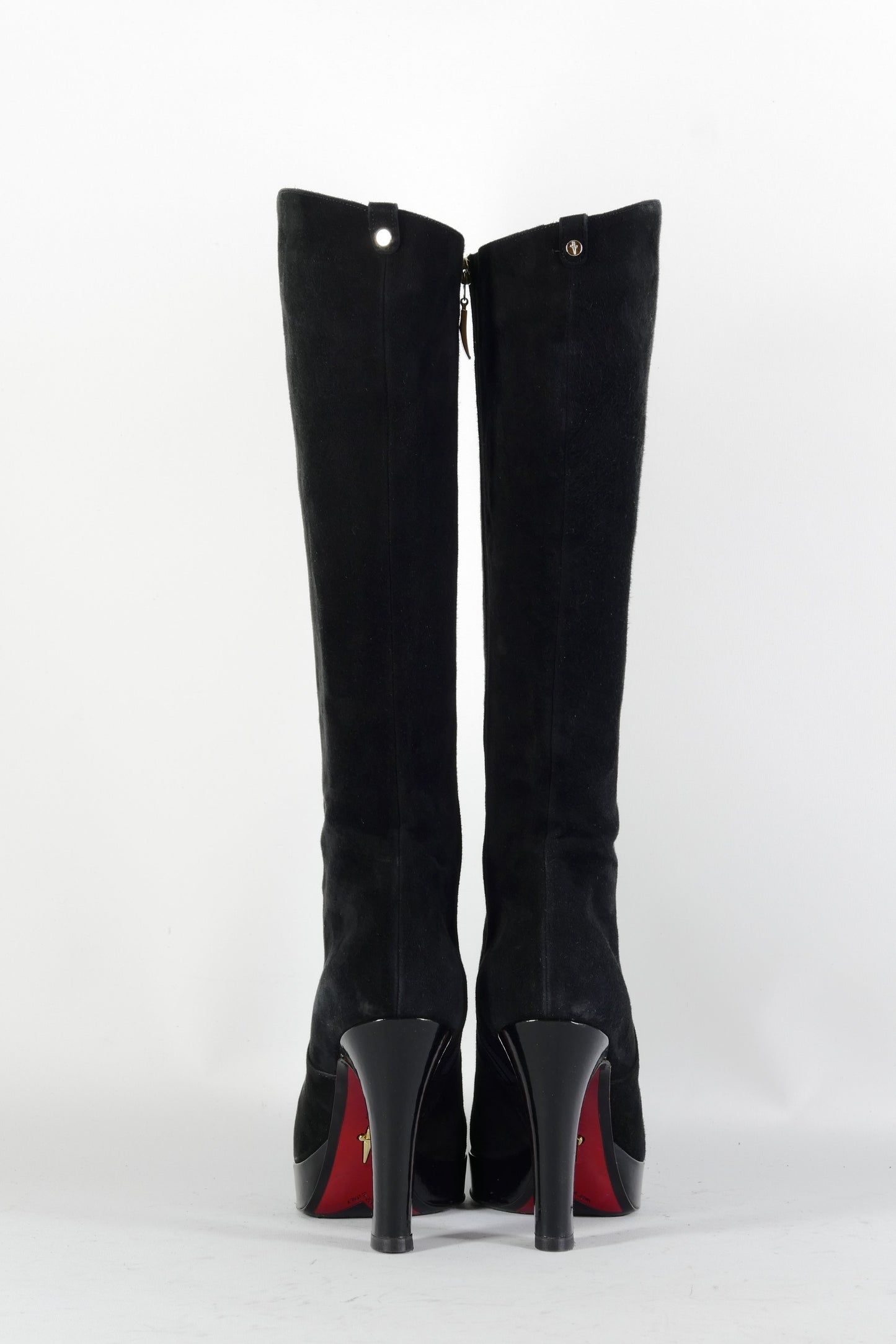 BUUTS Cesare Paciotti Stiefel Wildleder schwarz 224124-5
