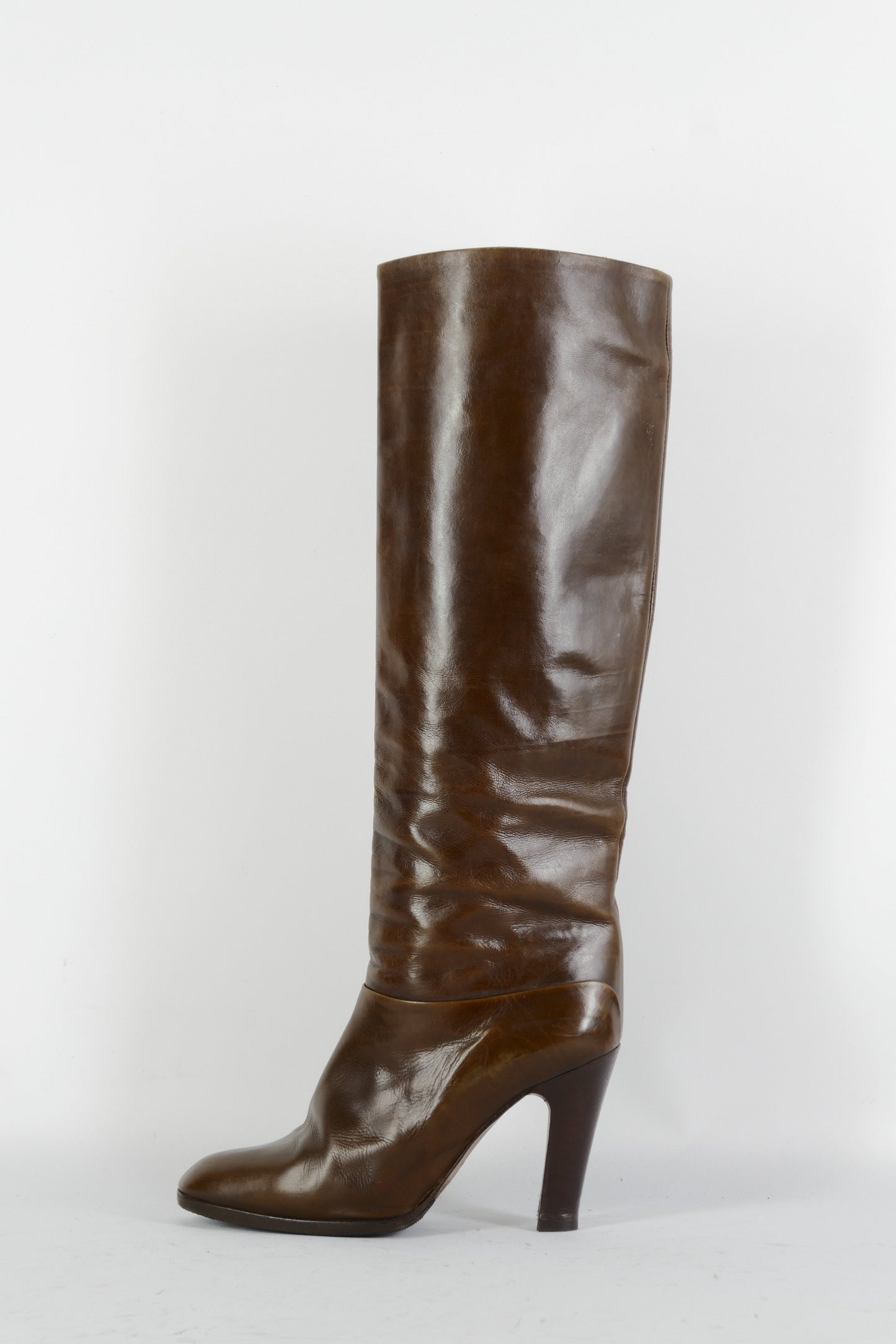 BUUTS Bargif Vintage-Stiefel Leder kastanie 224128-1