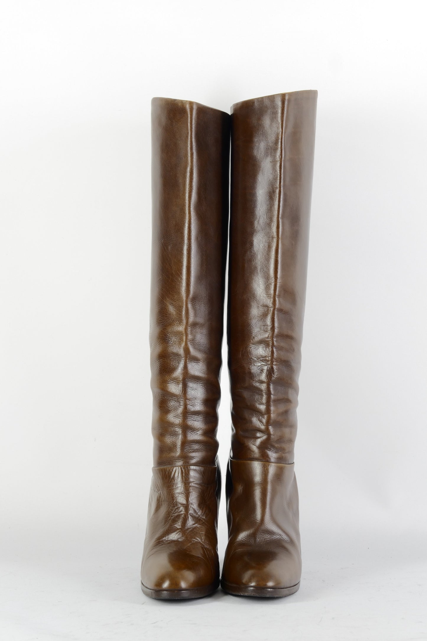 BUUTS Bargif Vintage-Stiefel Leder kastanie 224128-4
