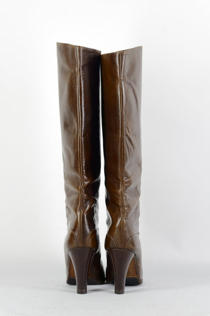 BUUTS Bargif Vintage-Stiefel Leder kastanie 224128-5