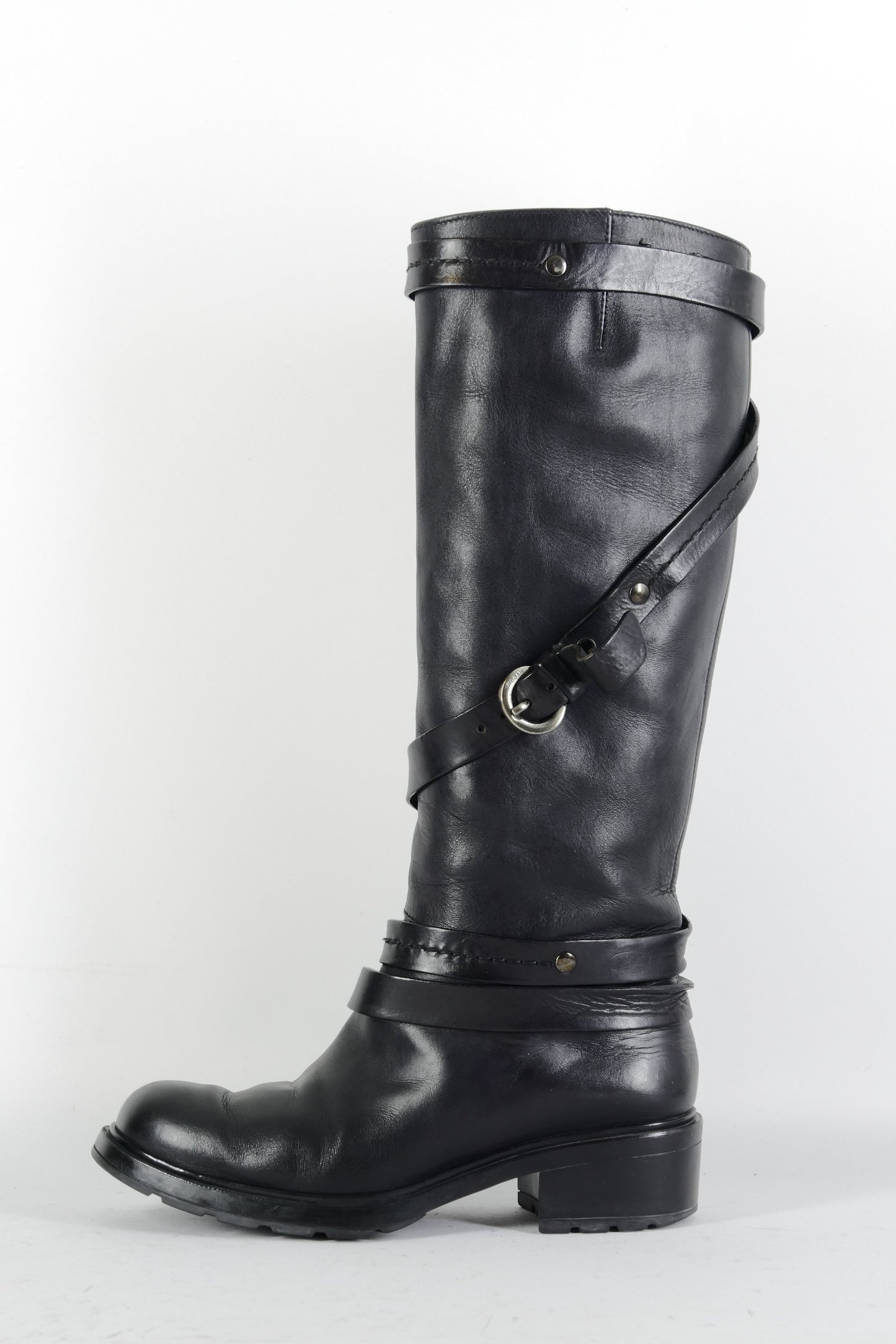 BUUTS Hogan Stiefel Leder schwarz 224129-1
