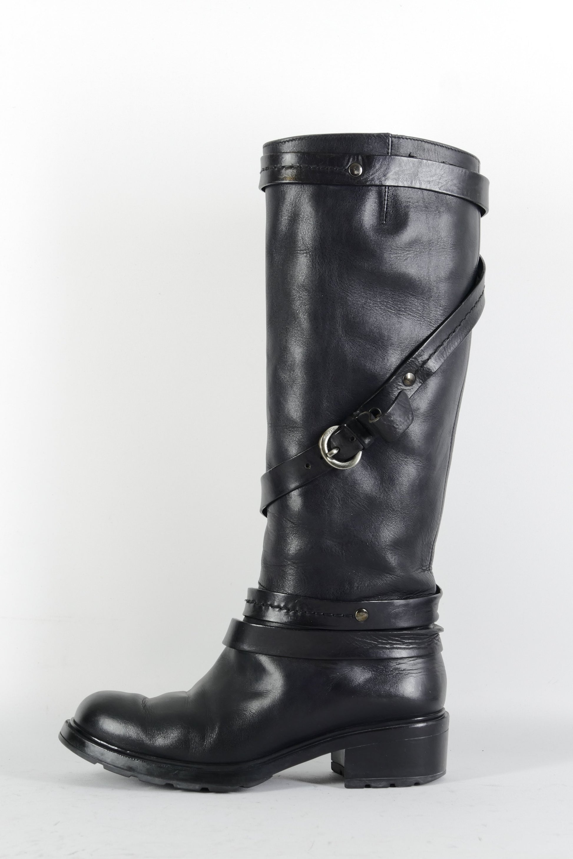 BUUTS Hogan Stiefel Leder schwarz 224129-1