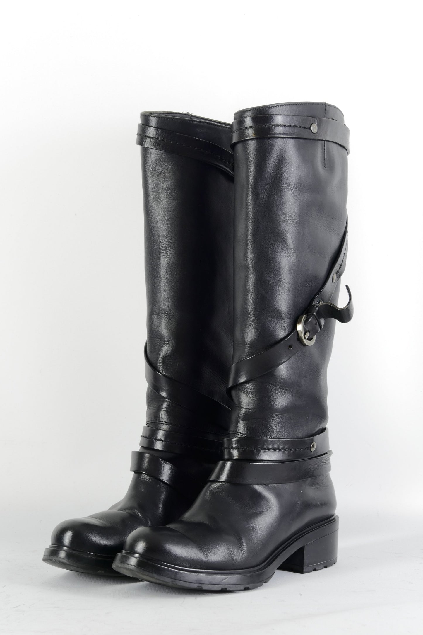 BUUTS Hogan Stiefel Leder schwarz 224129-2