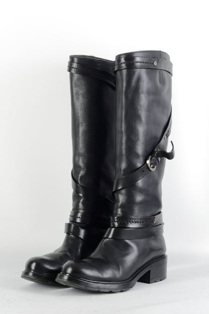 BUUTS Hogan Stiefel Leder schwarz 224129-2