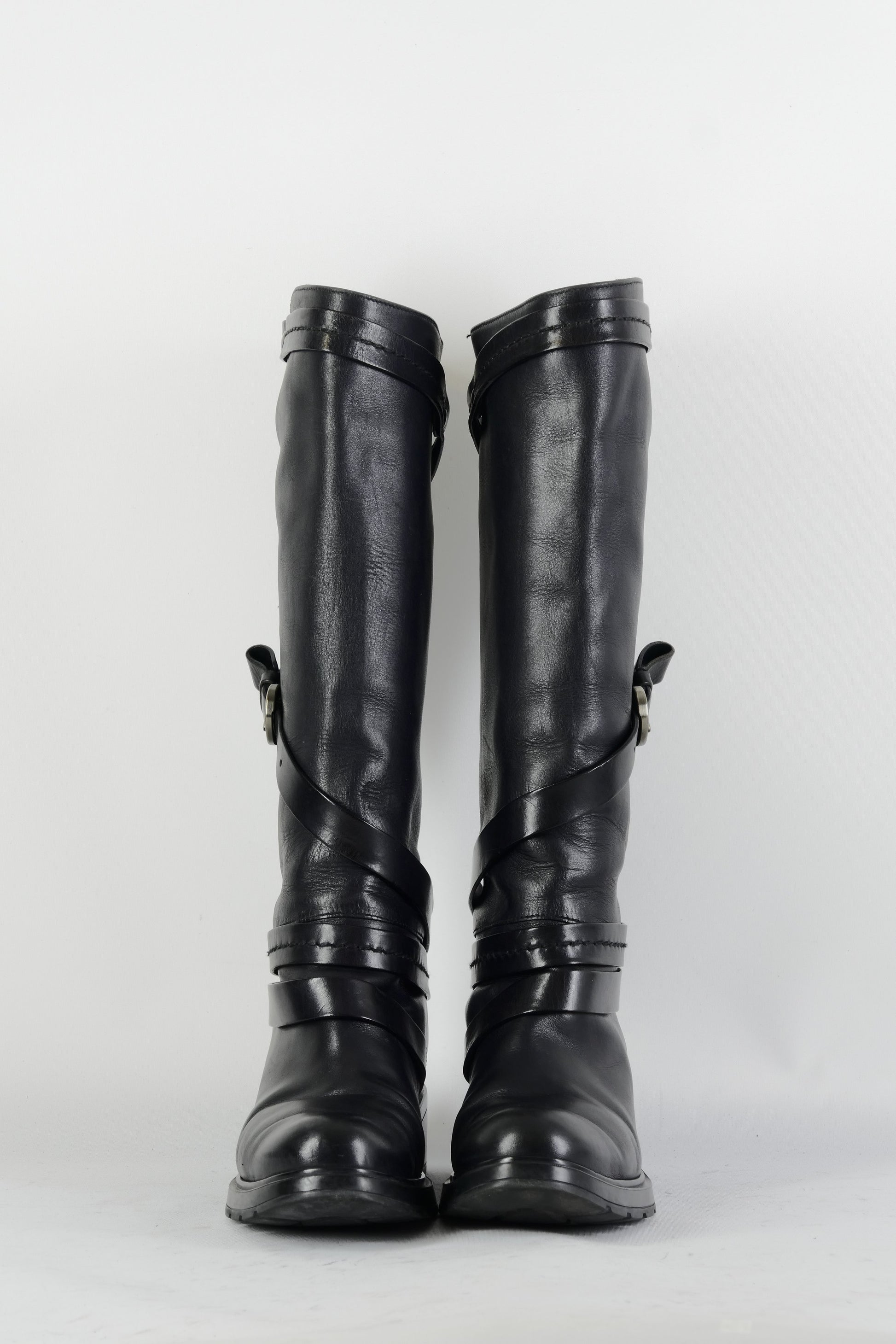 BUUTS Hogan Stiefel Leder schwarz 224129-4
