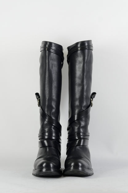 BUUTS Hogan Stiefel Leder schwarz 224129-4