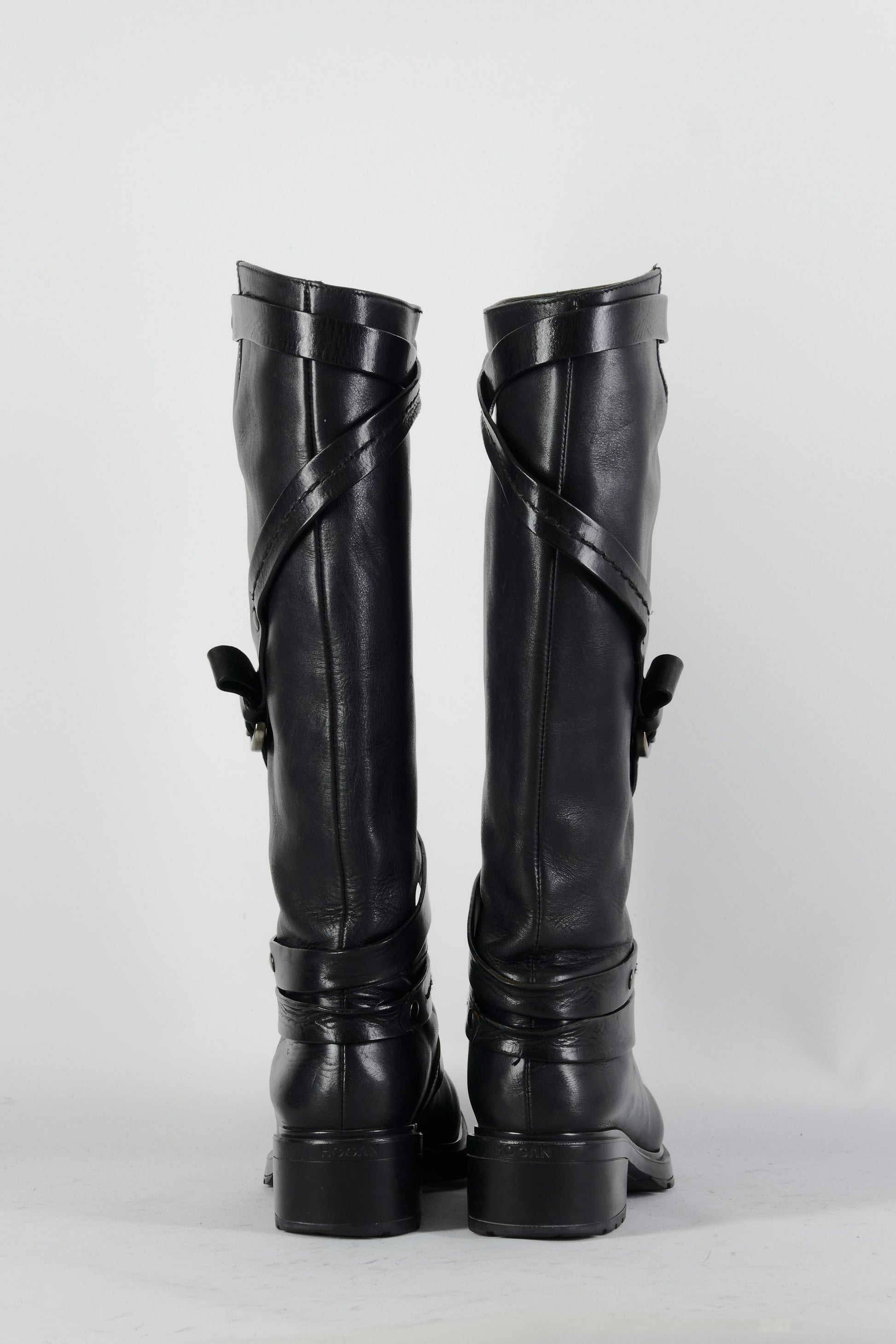 BUUTS Hogan Stiefel Leder schwarz 224129-5