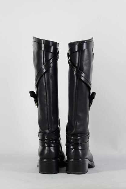 BUUTS Hogan Stiefel Leder schwarz 224129-5