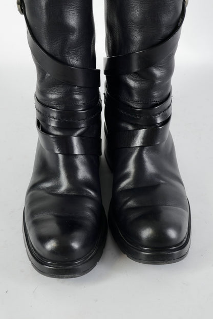 BUUTS Hogan Stiefel Leder schwarz 224129-7