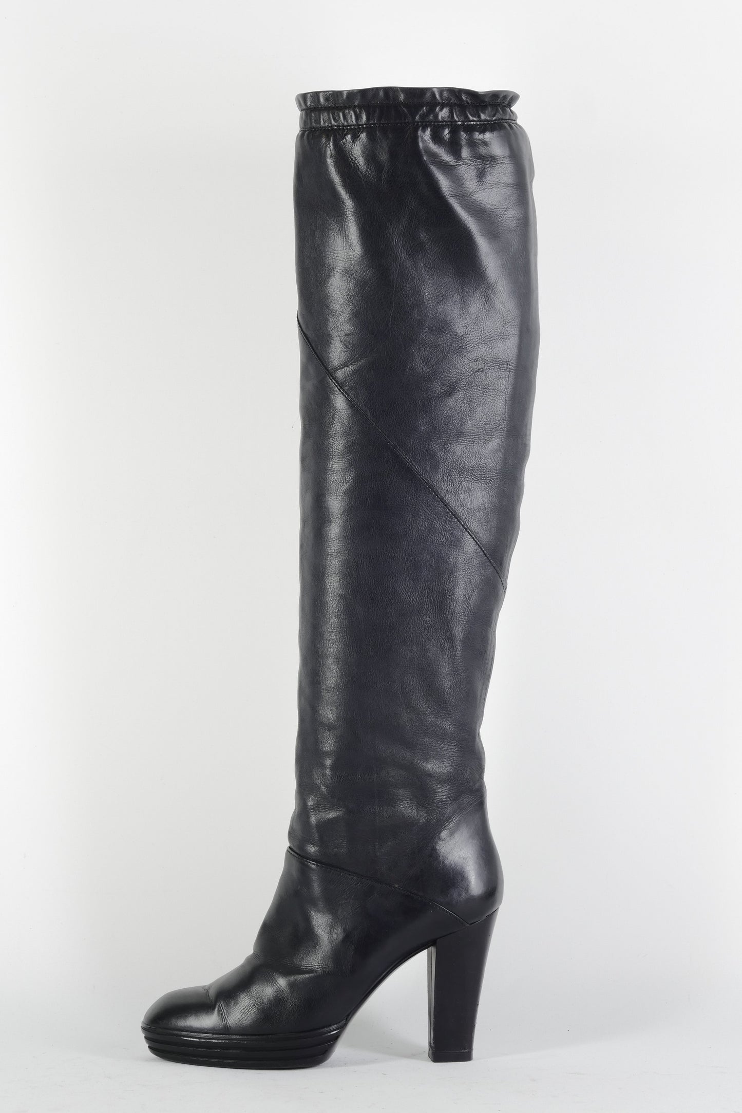 BUUTS Hogan Hohe Stiefel Leder schwarz 224130-1