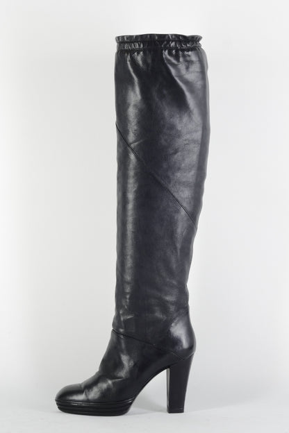 BUUTS Hogan Hohe Stiefel Leder schwarz 224130-1