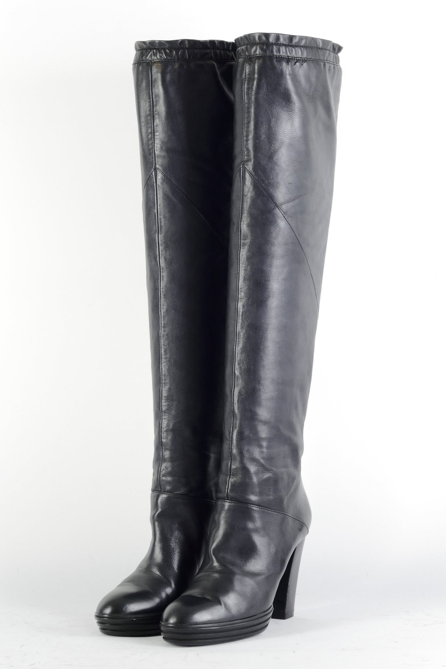 BUUTS Hogan Hohe Stiefel Leder schwarz 224130-2