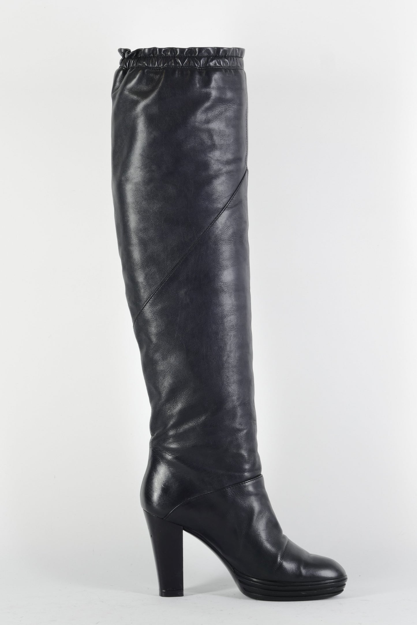 BUUTS Hogan Hohe Stiefel Leder schwarz 224130-3