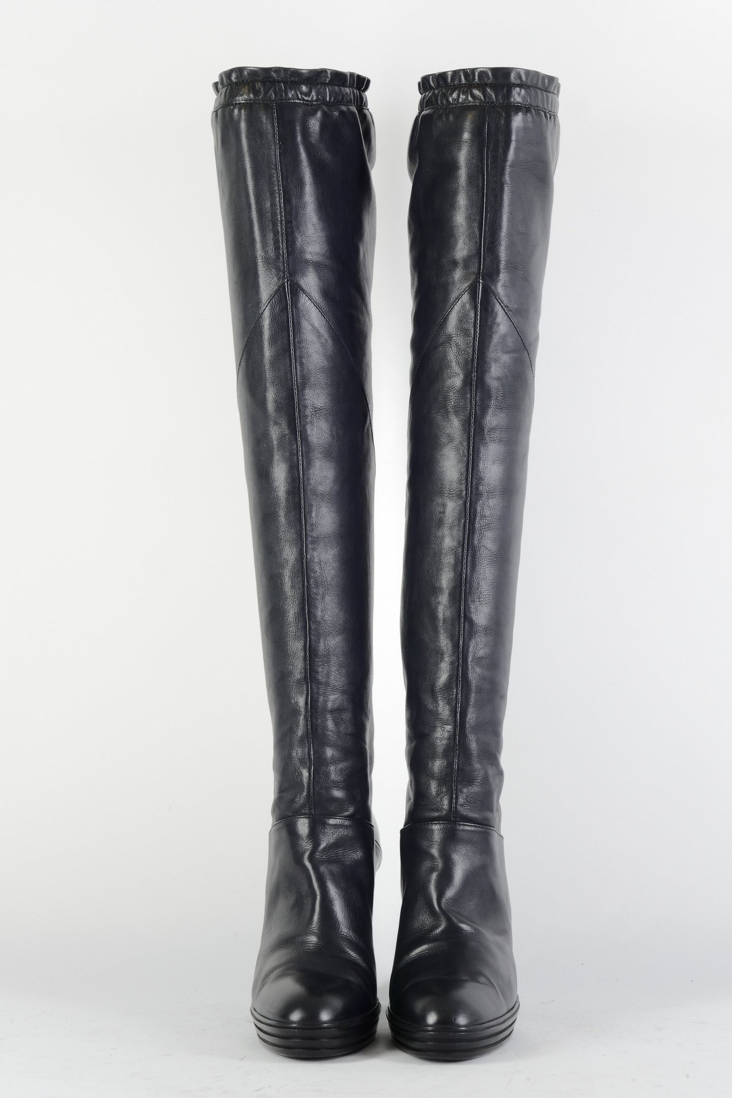 BUUTS Hogan Hohe Stiefel Leder schwarz 224130-4