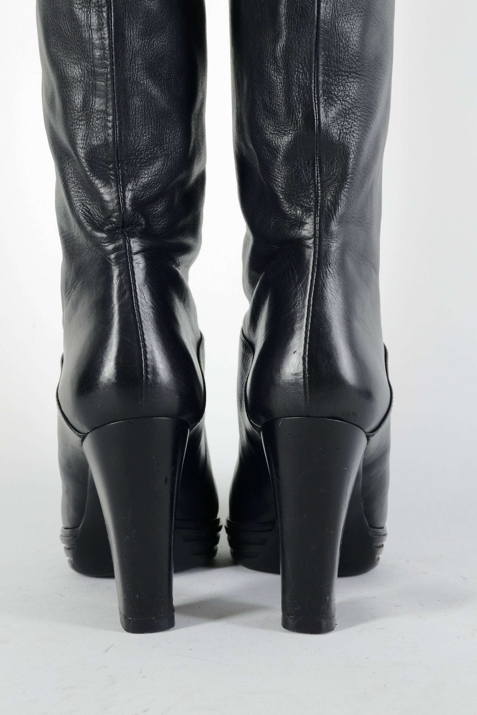 BUUTS Hogan Hohe Stiefel Leder schwarz 224130-6