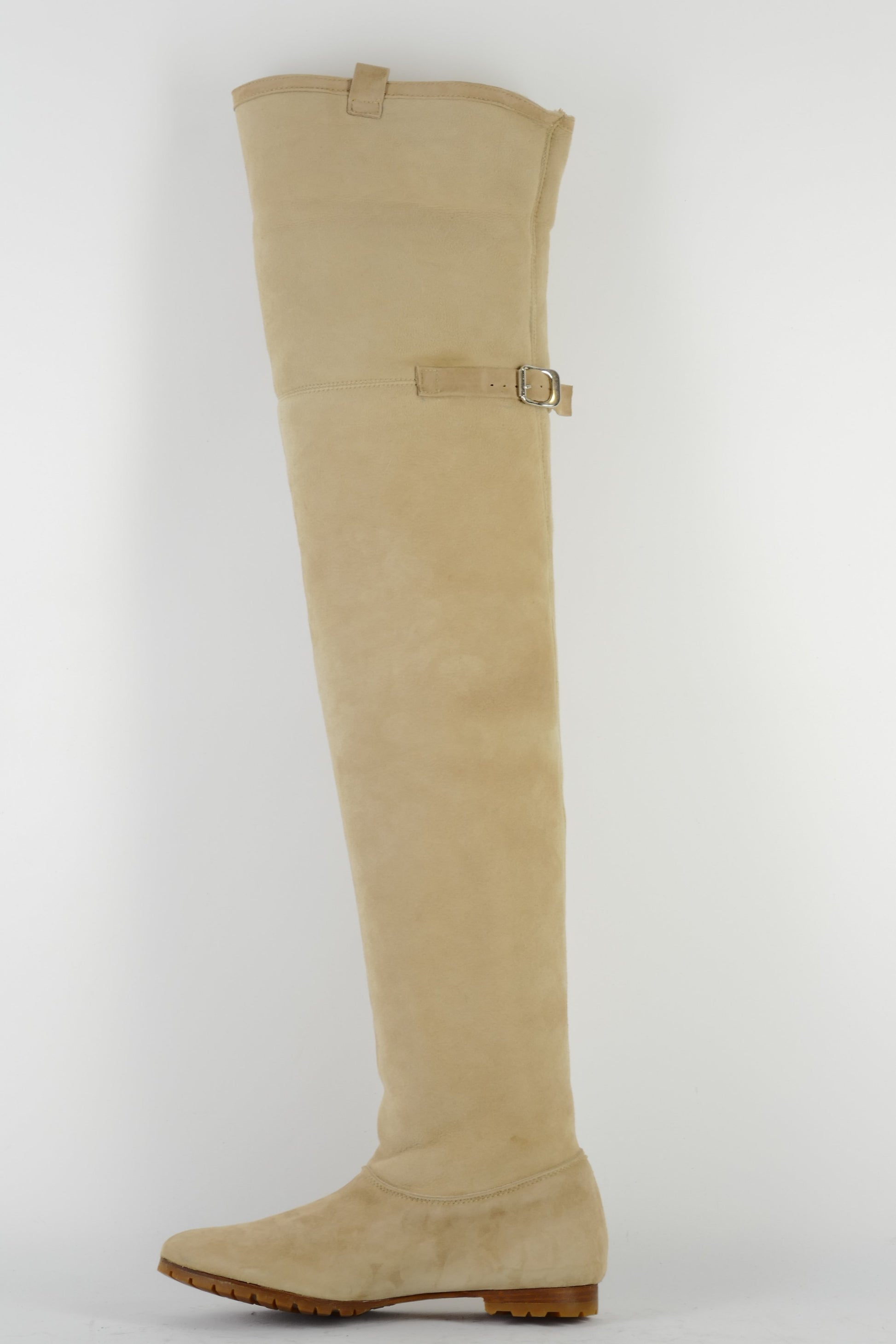 BUUTS Paul&Joe Overknees Wildleder camel 225001-1