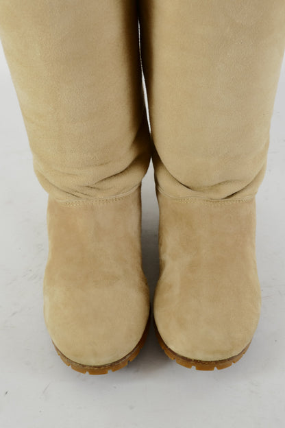 BUUTS Paul&Joe Overknees Wildleder camel 225001-5