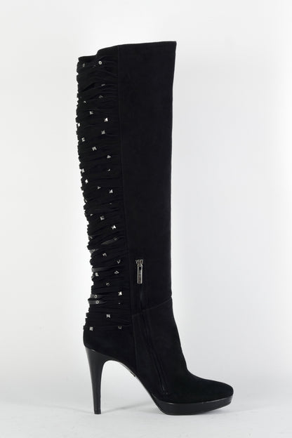 BUUTS The Seller Stiefel Wildleder schwarz 225002-3